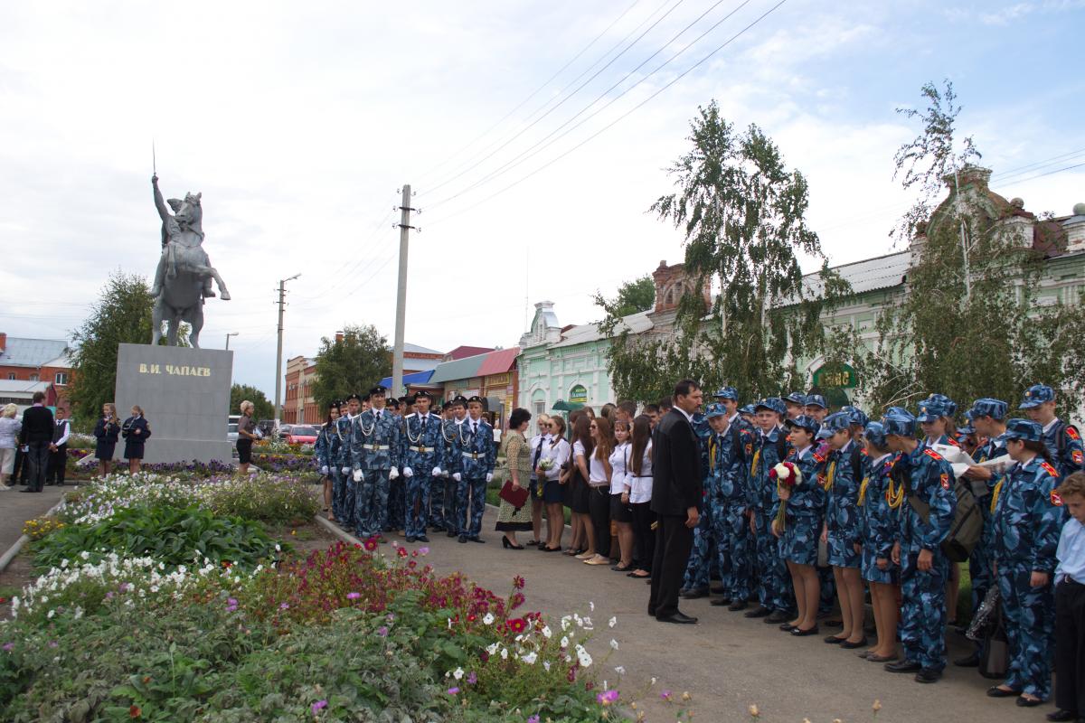 Мероприятие посвященное В.И. Чапаеву