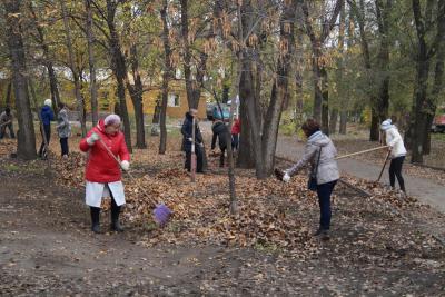 Коллектив кафедры «Морфология, патология животных и биология» на общегородском субботнике