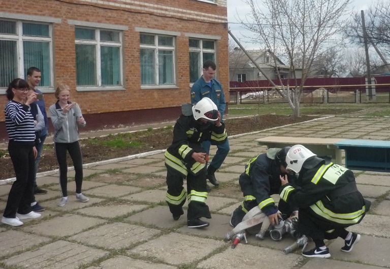 Соревнования по безопасности в с. Терновка