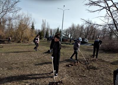 Продолжение «Марафона чистоты» в парке Победы