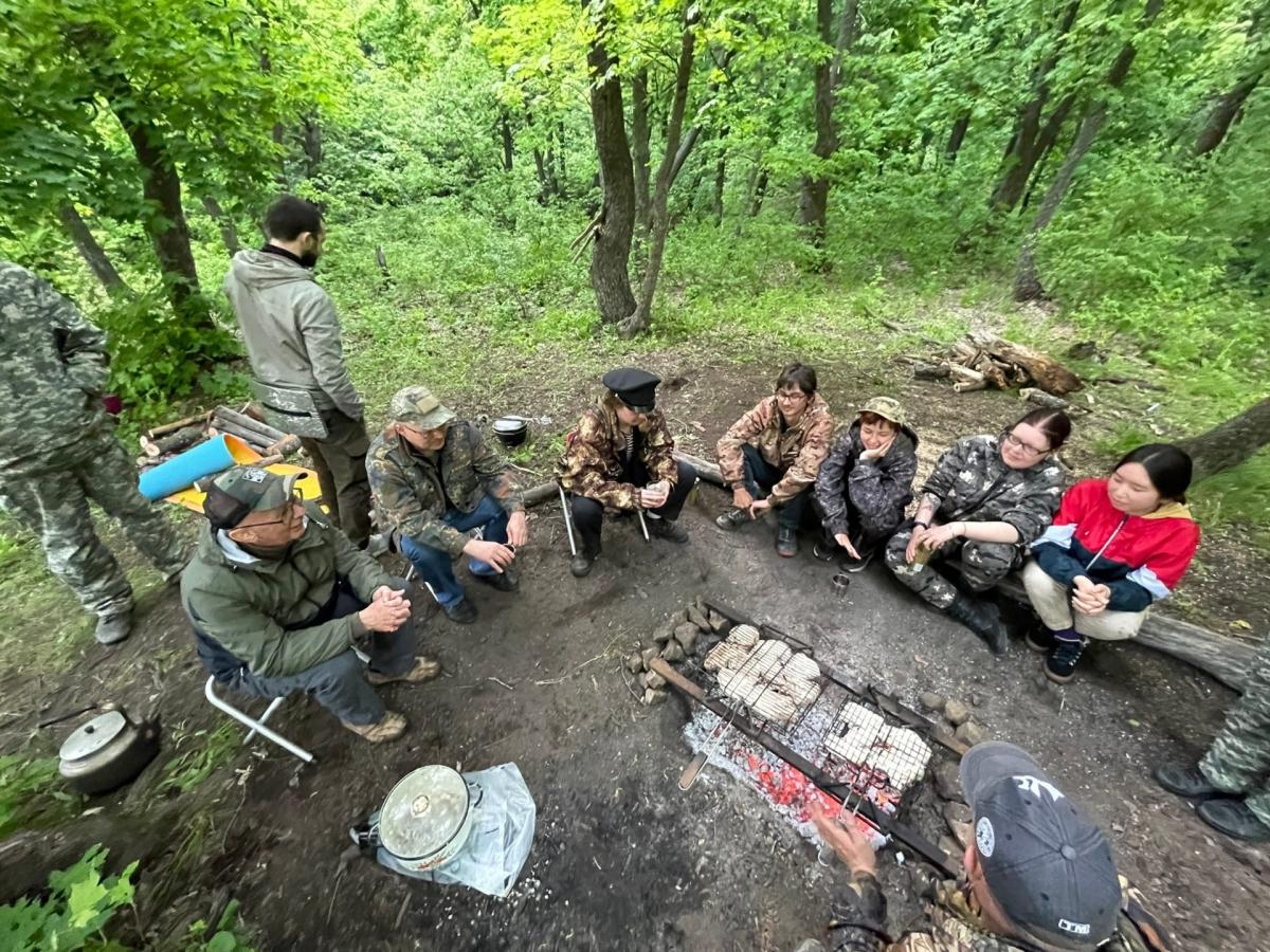 Студенты направления подготовки «Лесное дело» сходили в турпоход в Буркинский лес