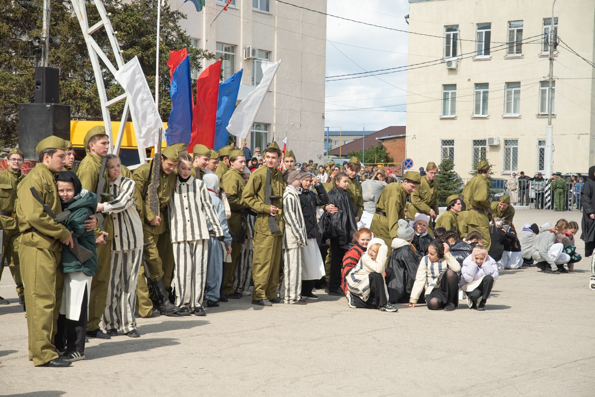 Театрализованное представление к празднованию 79 годовщины Великой победы