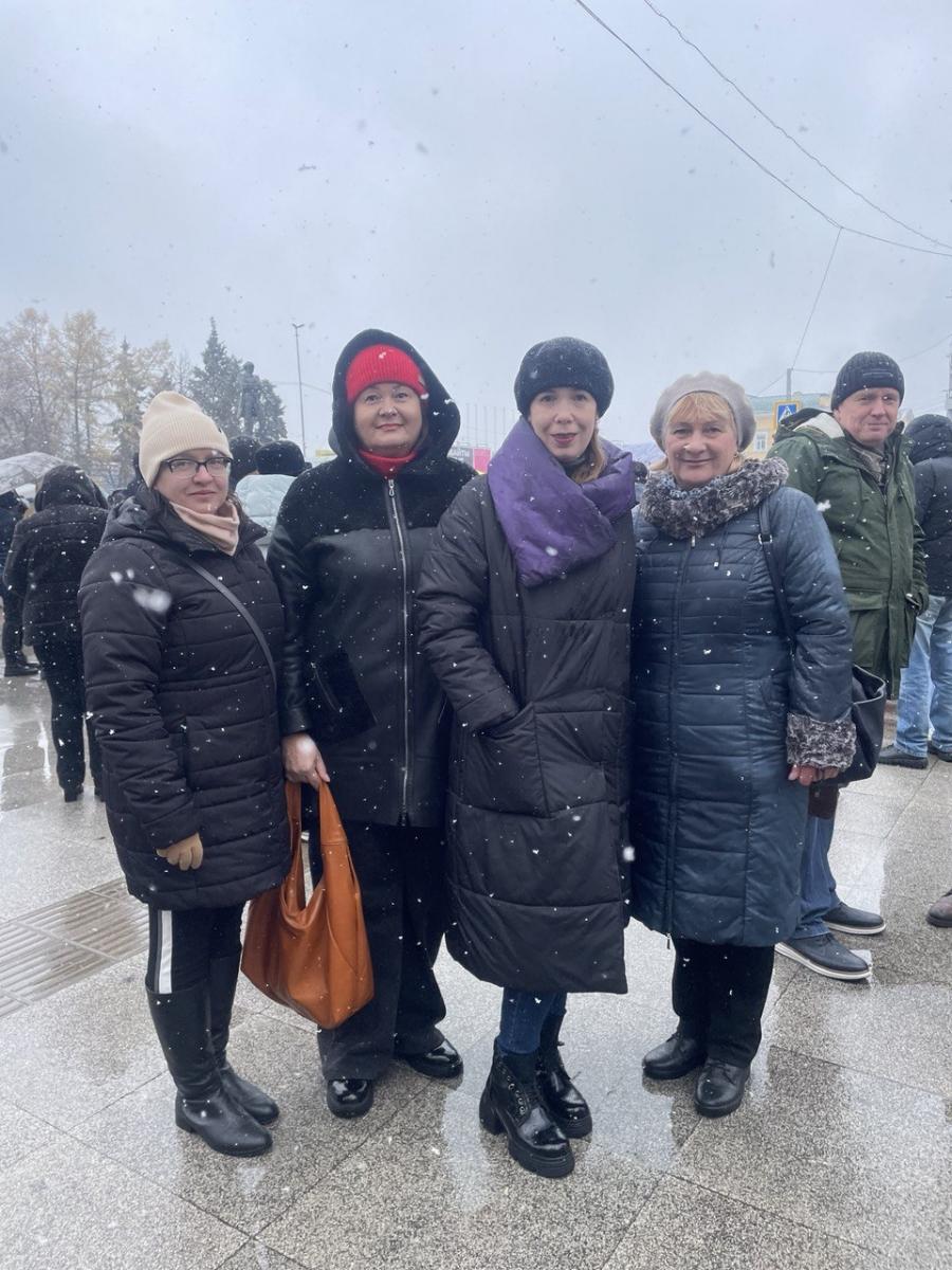 Участие в городском митинге 4 ноября, посвященном Дню народного единства